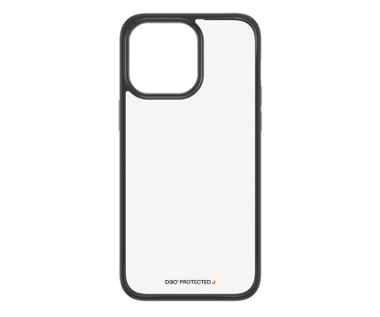 Etui / obudowa na smartfona PanzerGlass ClearCase z D3O (szklane plecki) do iPhone 15 Pro Max